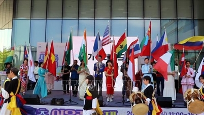 Culorile vietnameze ies în evidență la Festivalul Culturii Globale Seongnam 2026.