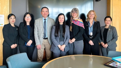Vietnam Women's Academy studerar och utbyter utbildningserfarenheter i kungariket Norge.
