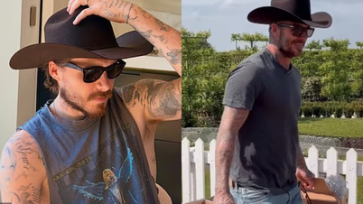 Despite publicly cutting ties with his parents, Brooklyn unconsciously copies the style of his famous father, David Beckham.