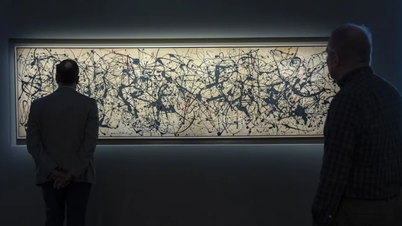 Le tableau de Jackson Pollock figure parmi les 4 tableaux les plus chers de l'histoire des ventes aux enchères, ayant atteint la somme de 181 millions de dollars.