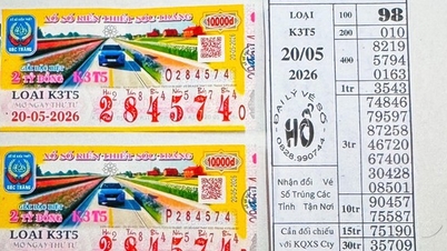 Dua pemenang jackpot ditemukan dalam lotere Vietnam Selatan pada sore hari tanggal 21 Mei.