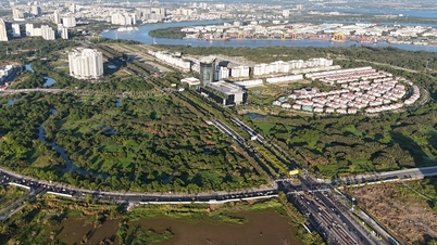 Die Thu-Thiem-Straße gewinnt an Fahrt: Ein neues Verkehrsnetz entsteht nach und nach.
