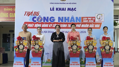 ສະຫະພັນການຄ້າຫວອດອານໂຮ່ຍດົ່ງ ກຳລັງເຜີຍແຜ່ການເຄື່ອນໄຫວ "ນະຄອນດອກໄມ້ພັນສີ".
