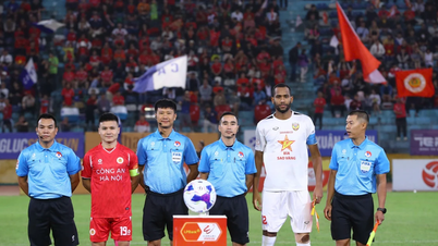 V-League 24. forduló: Ha Tinh új bajnokot köszönt, a kiesésért folytatott küzdelem továbbra is intenzív.