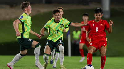 Powerless against the Australian 'wall', Vietnam U17 team was eliminated in the quarterfinals of the 2026 Asian Championship.