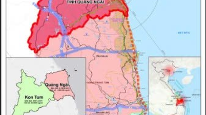 Justering av Quang Ngai provinsielle planlegging for perioden 2021–2030, med en visjon mot 2050.