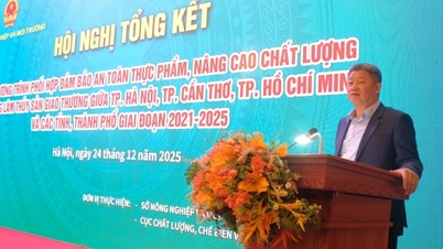 Hanoi, berkoordinasi dengan 26 daerah, telah membangun 1.388 rantai makanan aman.