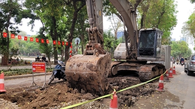 ຮ່າໂນ້ຍ: ໂຄງການຄວບຄຸມນໍ້າຖ້ວມຫຼາຍໂຄງການເລັ່ງໃຫ້ສຳເລັດ.