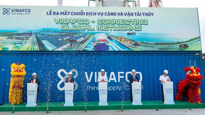 VINAFCO ພັດທະນາການຂົນສົ່ງທາງນ້ຳສີຂຽວ.