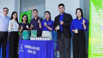Lan tỏa lối sống xanh từ giảng đường Trường Đại học Điện lực
