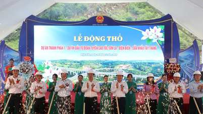 Pembinaan lebuh raya bernilai 23 trilion VND melalui Dien Bien bermula.
