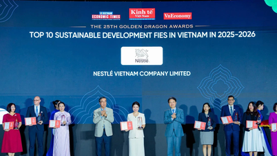 Nestlé Việt Nam được vinh danh tại Giải thưởng Rồng vàng lần thứ 25