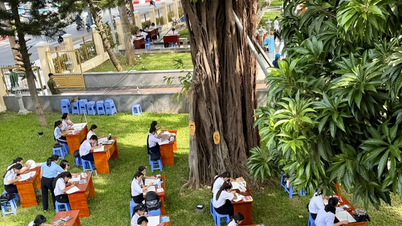 ເດັກນ້ອຍເຂົ້າຮ່ວມການແຂ່ງຂັນແຕ້ມຮູບທີ່ມີຫົວຂໍ້ວ່າ "ລຸງໂຮ່ໃນຫົວໃຈຂອງຂ້ອຍ".