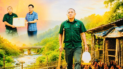 Perjalanan yang teguh seorang veteran dengan kaki palsu.