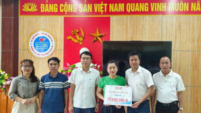 Plus de 77 millions de VND ont été donnés à une élève de troisième année de Ha Tinh souffrant d'une grave maladie.