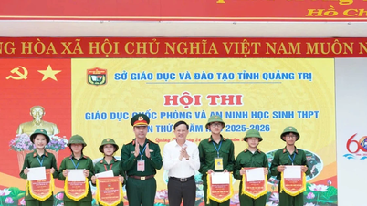 Dấu ấn từ Hội thi quốc phòng và an ninh học sinh THPT ở Quảng Trị