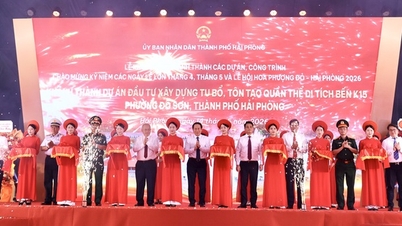 ທ່ານຮອງນາຍົກລັດຖະມົນຕີ ເລຕຽນເຈົາ ໄດ້ເຂົ້າຮ່ວມພິທີວາງສີລາລຶກ ແລະ ພິທີເປີດໂຄງການ ແລະ ວຽກງານກໍ່ສ້າງ 14 ໂຄງການໃນເມືອງຫາຍຟ່ອງ.