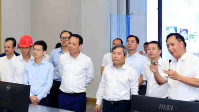 Pengerusi Hanoi melawat dan bekerja di Loji Rawatan Xuan Son dan projek-projek Kumpulan AMACCAO.