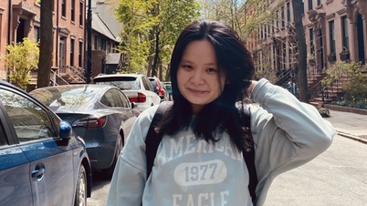 Una ragazza vietnamita si fa strada nel mondo della pubblicità.