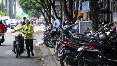 Ho Chi Minh-byen samler inn 8,5 milliarder VND fra leie av fortau og veier.