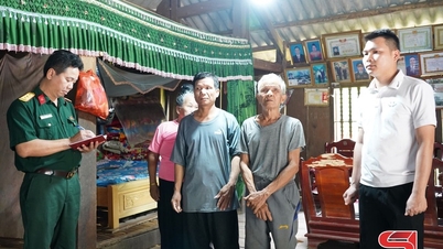 Khảo sát hỗ trợ xây dựng nhà ở cho thân nhân người hoạt động cách mạng bị nhiễm chất độc hóa học tại xã Chiềng Hoa