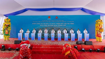 شرکت Vingroup ساخت یک پروژه زیرساختی ۲۰۰ هکتاری برای پارک صنعتی Nam Trang Cat در Hai Phong را آغاز کرد.