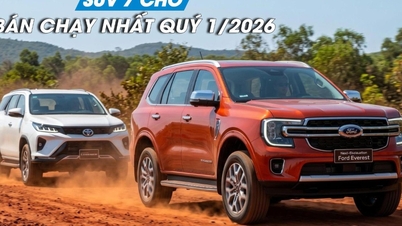 Sedmimístná SUV: Který model bude mezi vietnamskými spotřebiteli v 1. čtvrtletí roku 2026 nejoblíbenější?