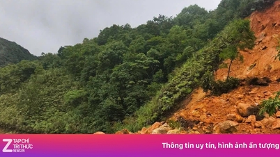 Quang Ninh fortsätter att uppleva kraftigt regn, vilket orsakar jordskred och avstänger många vägar.