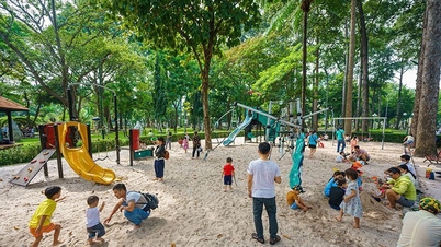 Vinhomes Saigon Park „zachraňuje“ sen o zeleném bydlení pro obyvatele Ho Či Minova Města.