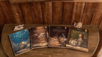 Een wereldberoemde wetenschappelijke kinderboekenserie, uitgegeven in Vietnam.