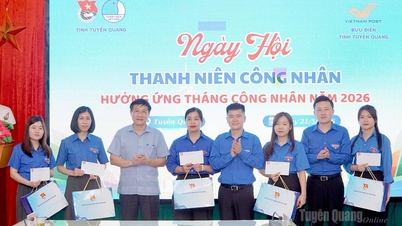 Tỉnh đoàn tổ chức Ngày hội Thanh niên công nhân tỉnh Tuyên Quang năm 2026