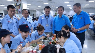 “Bữa cơm Công đoàn” tiếp thêm động lực cho người lao động