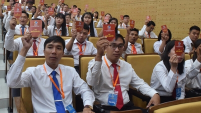 Cerimônia de abertura do Congresso da União da Juventude Vietnamita da Província de An Giang para o mandato de 2026-2029.