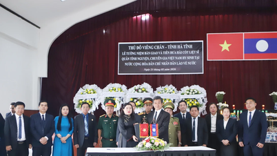 Å minnes, overlevere og sende levningene av martyrer som døde i Laos tilbake til Vietnam.