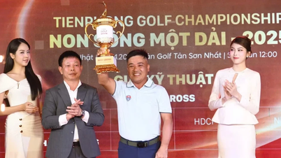 Golfer Tang Thanh Trung: When the champion returns for the value of a tournament.
