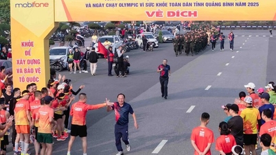 Quang Binh: Participando en la Carrera Olímpica por la Salud Pública.