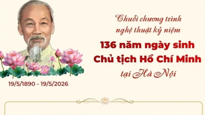 Art series commemorating the 136th anniversary of President Ho Chi Minh's birthday.