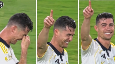 Ronaldo a izbucnit în lacrimi după ce a ajutat-o ​​pe Al Nassr să câștige campionatul.