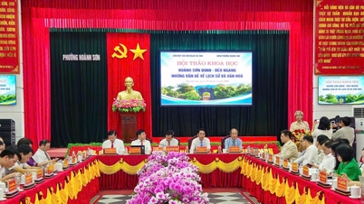 Vorschläge für Lösungen zur Erhaltung und Förderung des Wertes der historischen Stätte Hoanh Son Quan.