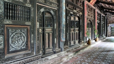 শতবর্ষী হুইন ফু বাড়ির অনন্য স্থাপত্যশৈলী।