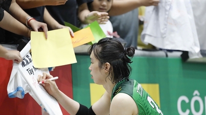 VTV Binh Dien Long An erreicht das Finale, Thanh Thuys Emotionen brechen hervor.