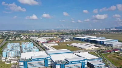 Belegggrad i store industriparker i Nghe An