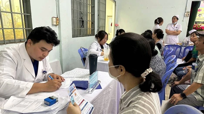 Binh Thanh General Hospital intensifierar sin samhällsbaserade screening för sköldkörtelsjukdomar.