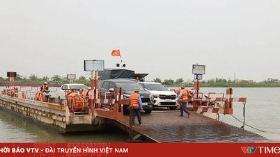 Ninh Binh: Gewährleistung der Fährsicherheit während der Regen- und Sturmzeit.