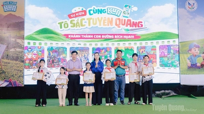 មានស្នាដៃជាង ៧០០០ ត្រូវបានដាក់ជូនចូលរួមក្នុងការប្រកួត "លាបពណ៌ Tuyen Quang ជាមួយគុន"។