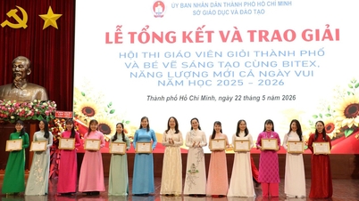 Tôn vinh những giáo viên mầm non TP.HCM không ngừng sáng tạo