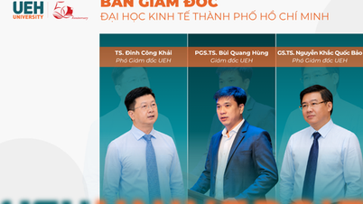ប្រវត្តិរូបសង្ខេបរបស់ថ្នាក់ដឹកនាំថ្មីទាំងបីរូប នៃសាកលវិទ្យាល័យសេដ្ឋកិច្ចទីក្រុងហូជីមិញ។