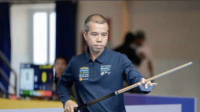 Biliar: Dengan defisit yang signifikan, Tran Quyet Chien melepaskan serangkaian pukulan mengesankan, menghasilkan hasil imbang yang menegangkan melawan Tran Thanh Luc.