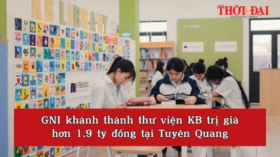 [ویڈیو] GNI نے Tuyen Quang میں 1.9 بلین VND سے زیادہ مالیت کی KB لائبریری کا افتتاح کیا