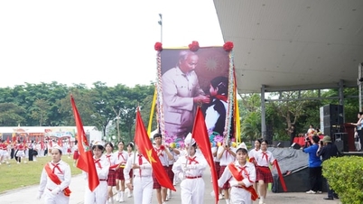 Ngày hội Măng non “85 mùa hoa - Tự hào truyền thống Đội” tại phường Chương Mỹ